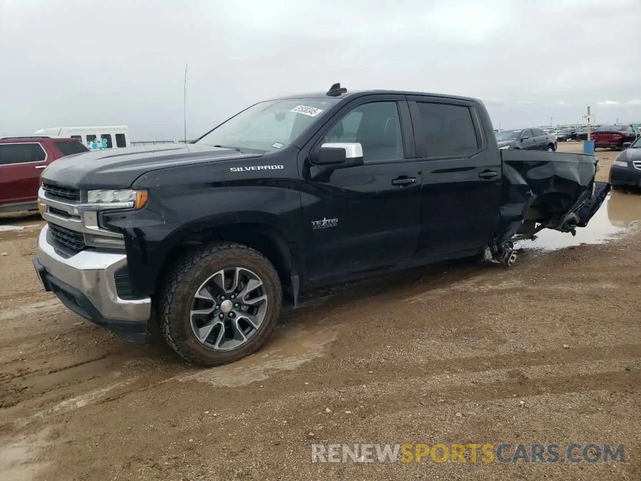 1 Photograph of a damaged car 3GCPWCED4KG256411 CHEVROLET ALL Models 2019