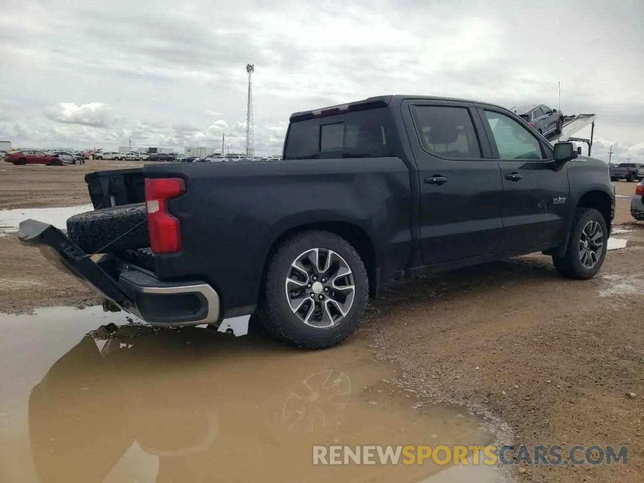 3 Photograph of a damaged car 3GCPWCED4KG256411 CHEVROLET ALL Models 2019