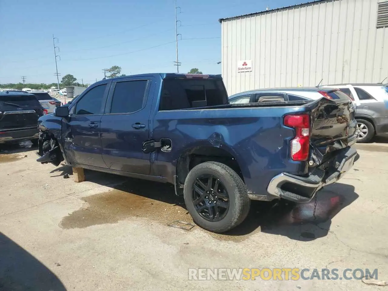 2 Photograph of a damaged car 3GCPWCED9KG244223 CHEVROLET ALL Models 2019