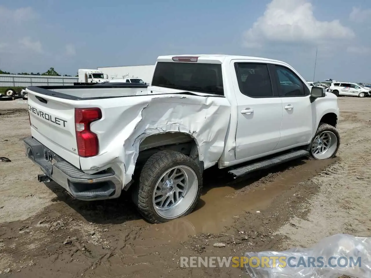 3 Photograph of a damaged car 3GCPWCEK7KG130395 CHEVROLET ALL Models 2019