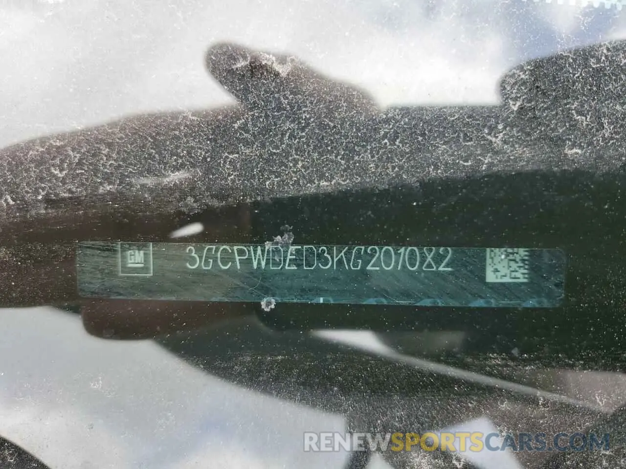 12 Photograph of a damaged car 3GCPWDED3KG201082 CHEVROLET ALL Models 2019