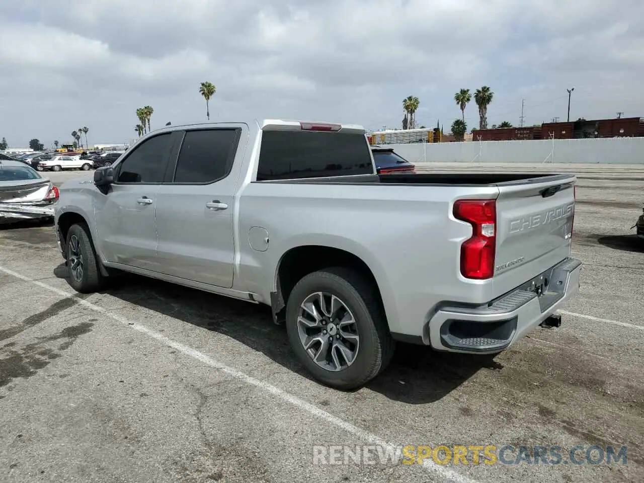 2 Photograph of a damaged car 3GCPWDED3KG201082 CHEVROLET ALL Models 2019