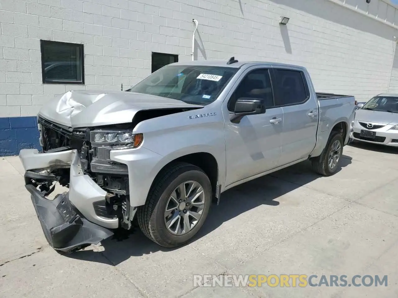 1 Photograph of a damaged car 3GCPWDED9KG248830 CHEVROLET ALL Models 2019