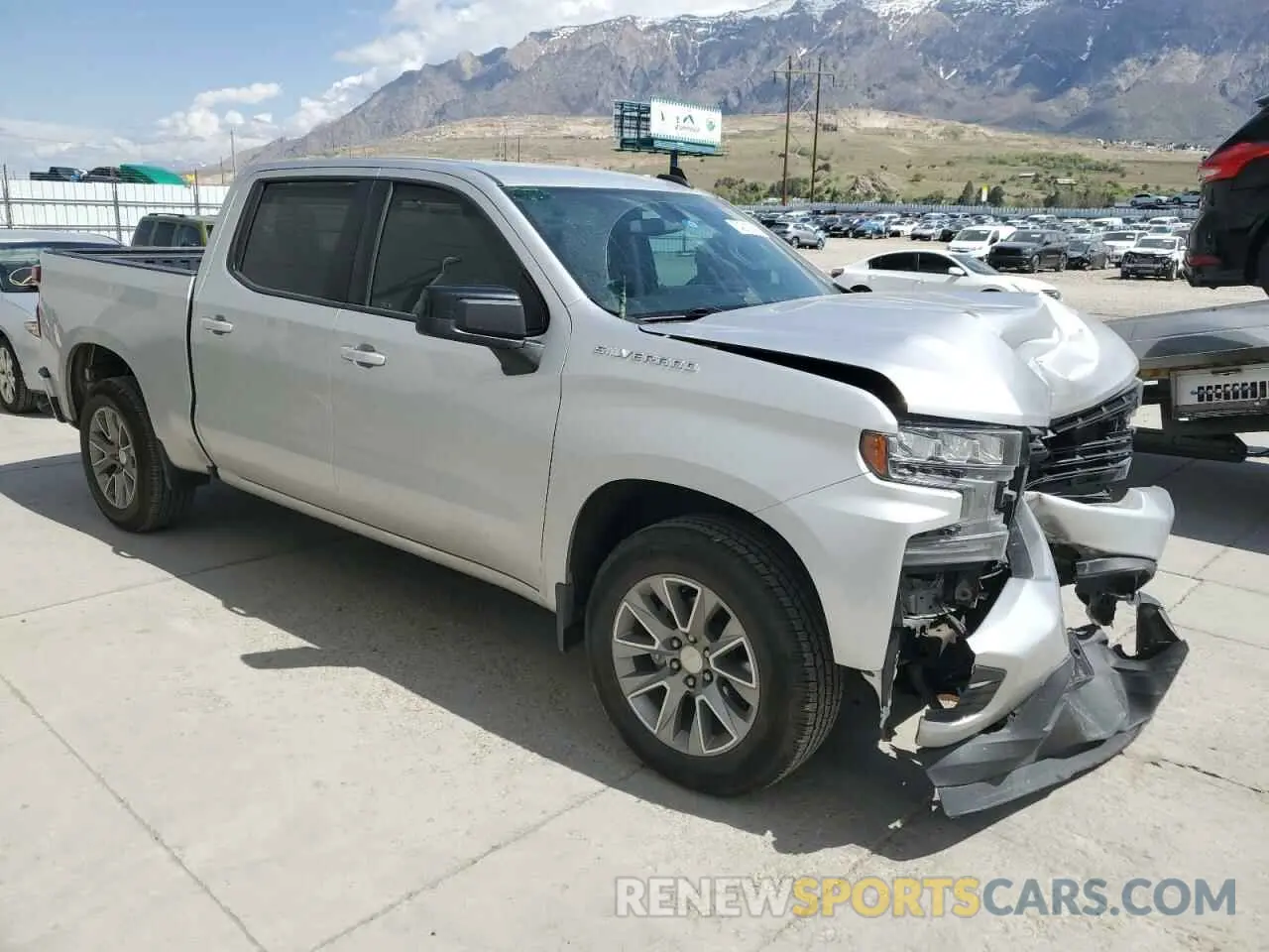 4 Photograph of a damaged car 3GCPWDED9KG248830 CHEVROLET ALL Models 2019