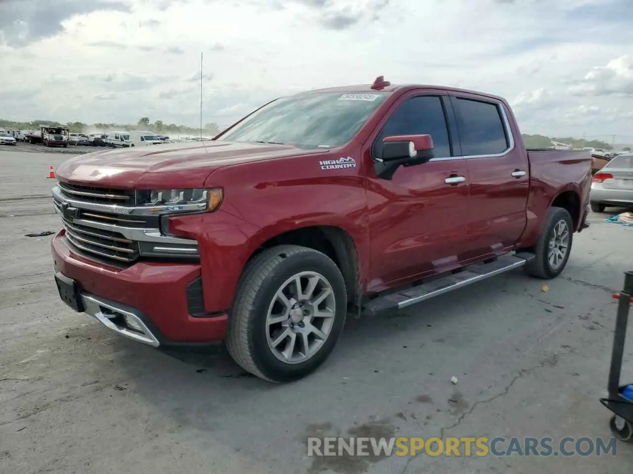 1 Photograph of a damaged car 3GCPWFED8KG257983 CHEVROLET ALL Models 2019