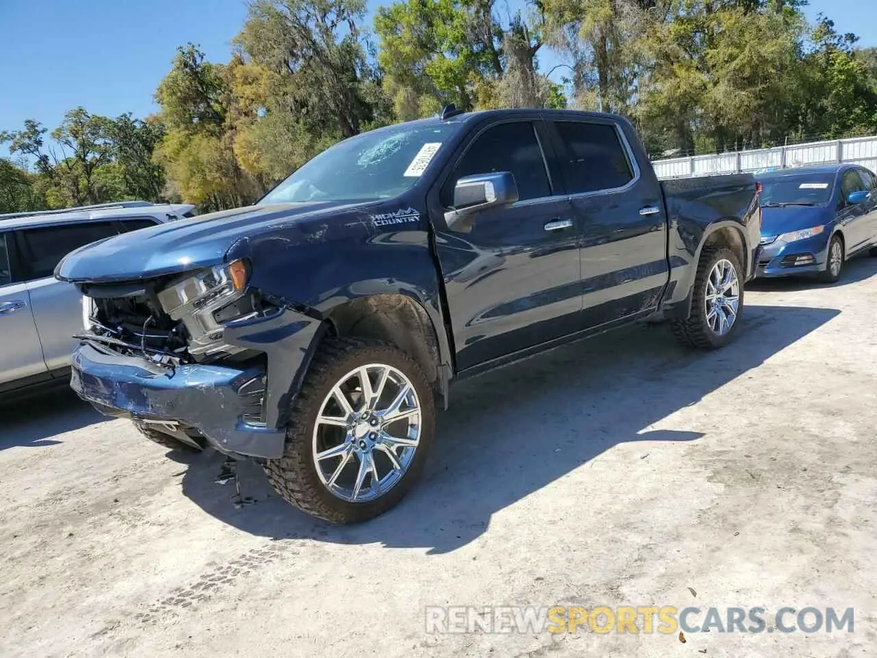 1 Photograph of a damaged car 3GCPWFEDXKG286787 CHEVROLET ALL Models 2019