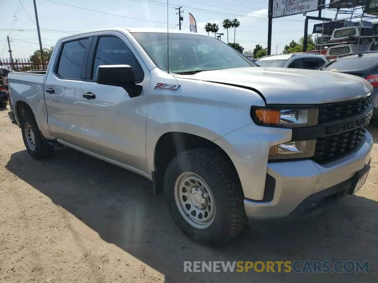 1 Photograph of a damaged car 3GCPYAEH3KG206231 CHEVROLET ALL Models 2019