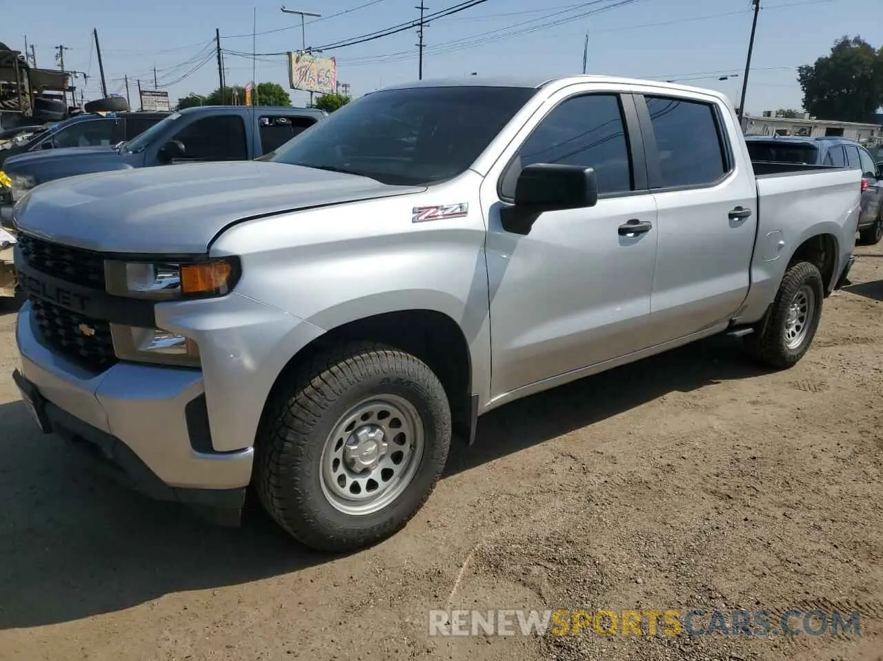 2 Photograph of a damaged car 3GCPYAEH3KG206231 CHEVROLET ALL Models 2019
