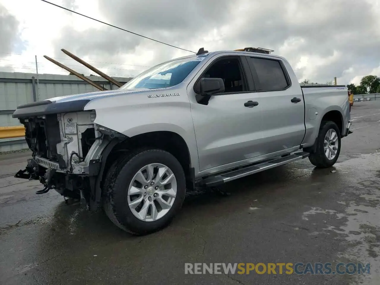 1 Photograph of a damaged car 3GCPYBEH6KG181038 CHEVROLET ALL Models 2019