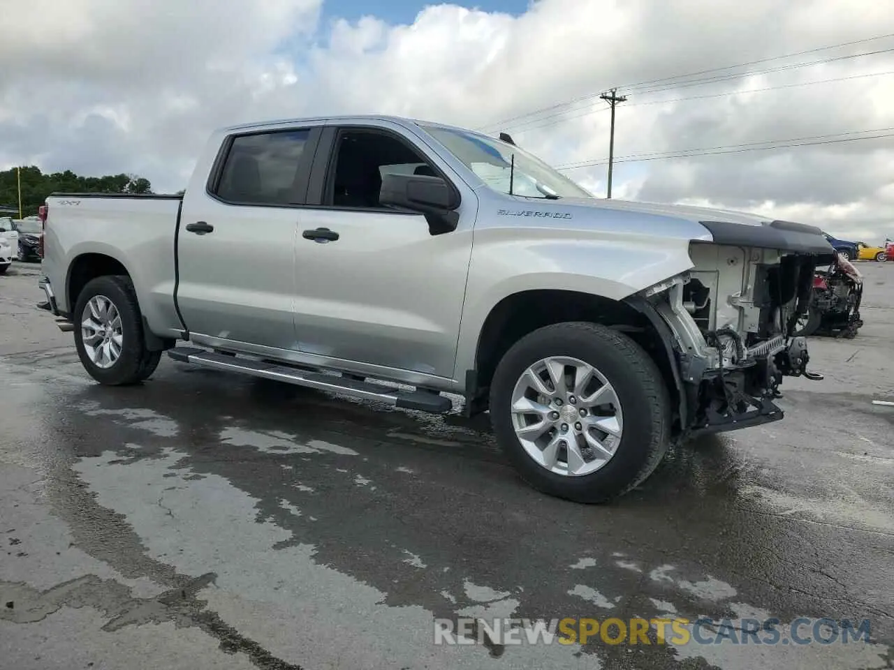 4 Photograph of a damaged car 3GCPYBEH6KG181038 CHEVROLET ALL Models 2019