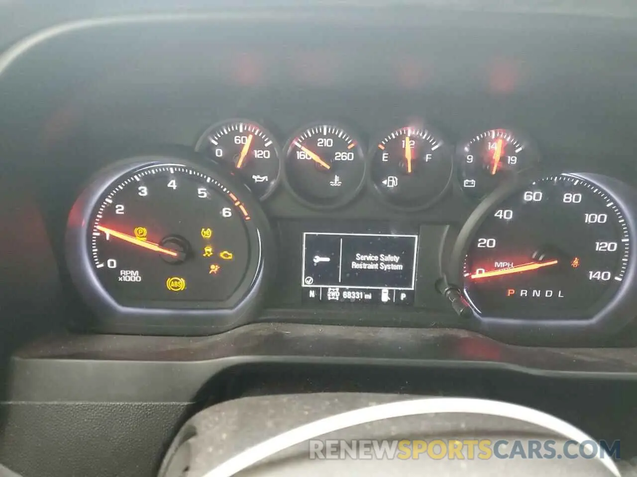 9 Photograph of a damaged car 3GCPYBEH7KG218243 CHEVROLET ALL Models 2019
