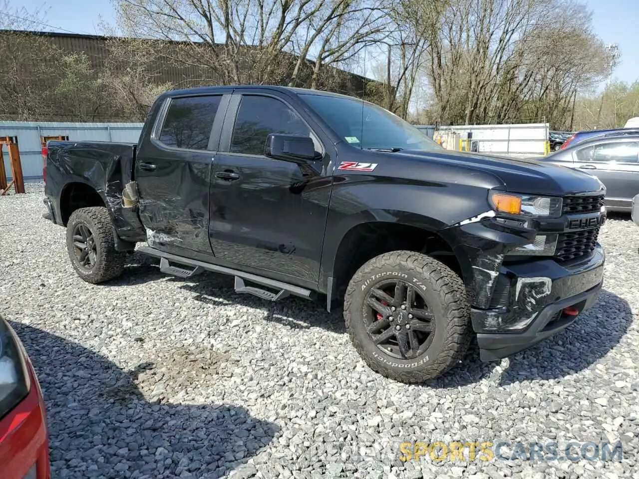 4 Photograph of a damaged car 3GCPYCEF2KG110620 CHEVROLET ALL Models 2019