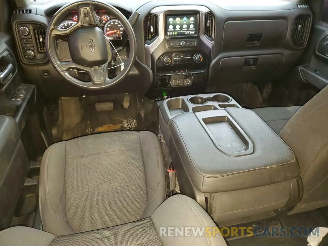 8 Photograph of a damaged car 3GCPYCEF3KG283045 CHEVROLET ALL Models 2019