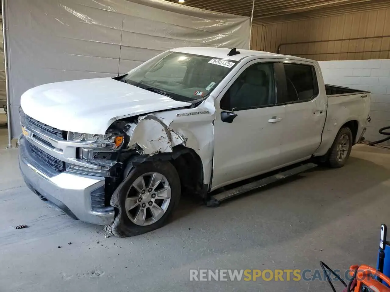 1 Photograph of a damaged car 3GCPYDEK6KG115905 CHEVROLET ALL Models 2019