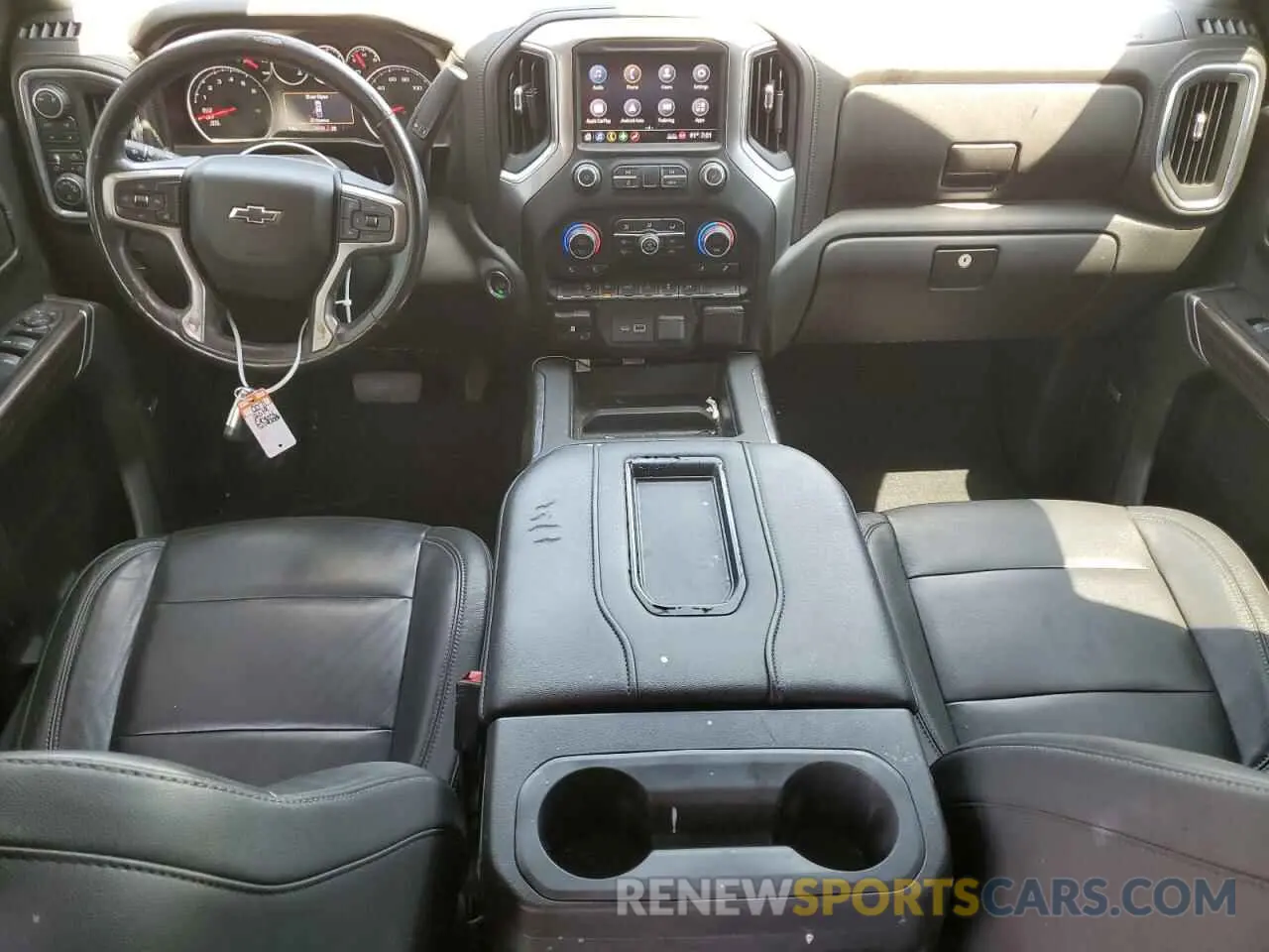 8 Photograph of a damaged car 3GCPYFED3KG297611 CHEVROLET ALL Models 2019