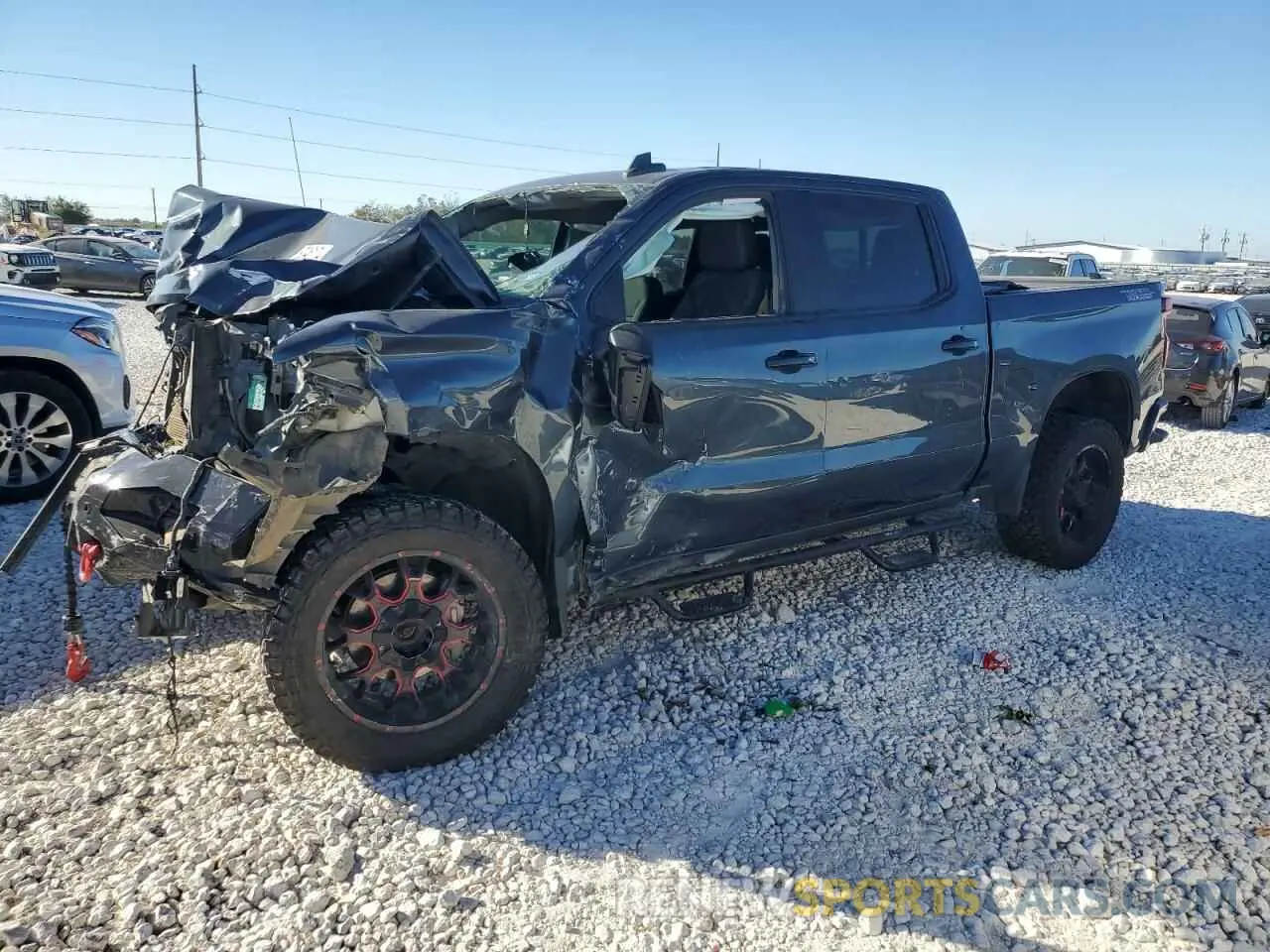 1 Photograph of a damaged car 3GCPYFED6KG215077 CHEVROLET ALL Models 2019