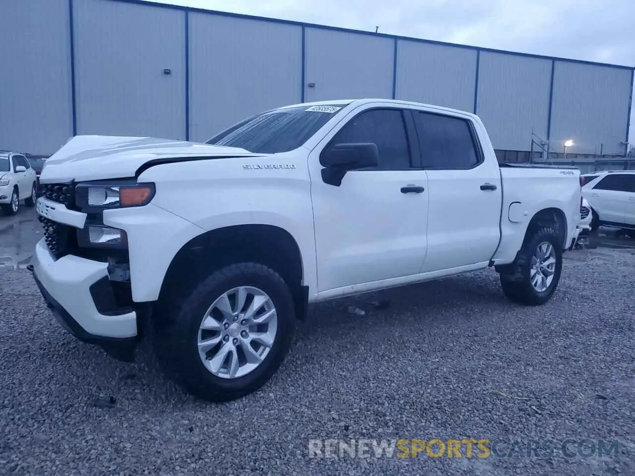 1 Photograph of a damaged car 3GCUYBEF5KG103500 CHEVROLET ALL Models 2019