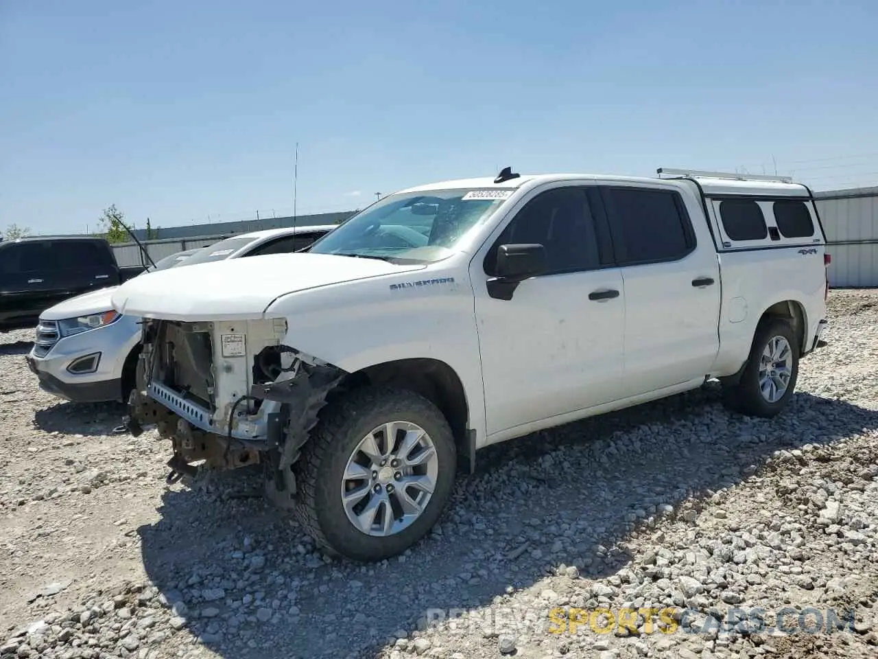 1 Photograph of a damaged car 3GCUYBEF9KG128349 CHEVROLET ALL Models 2019