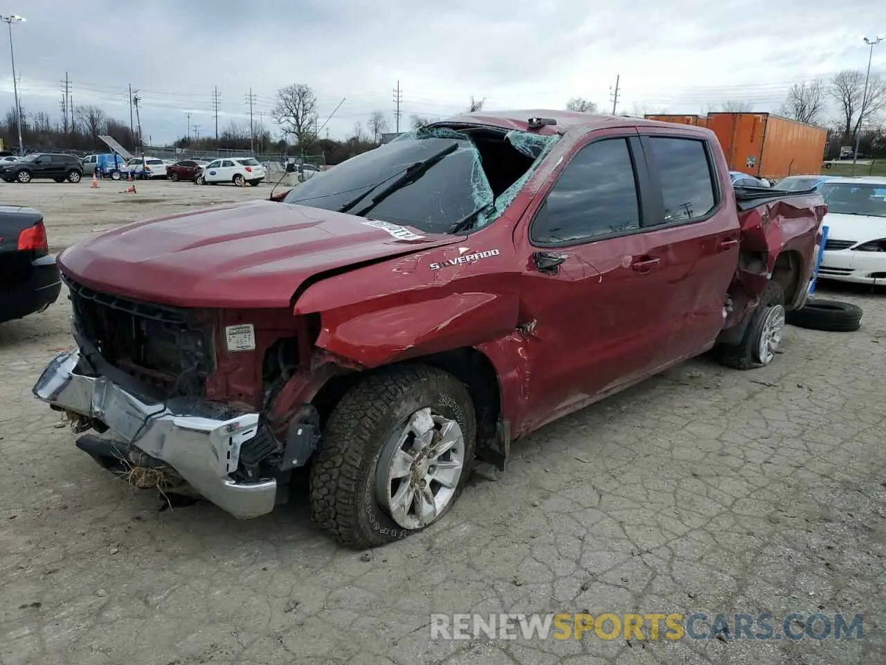 1 Photograph of a damaged car 3GCUYDED0KG125950 CHEVROLET ALL Models 2019