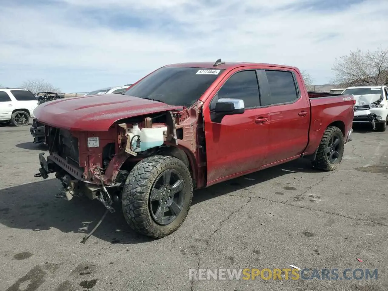 1 Photograph of a damaged car 3GCUYDED8KG122696 CHEVROLET ALL Models 2019