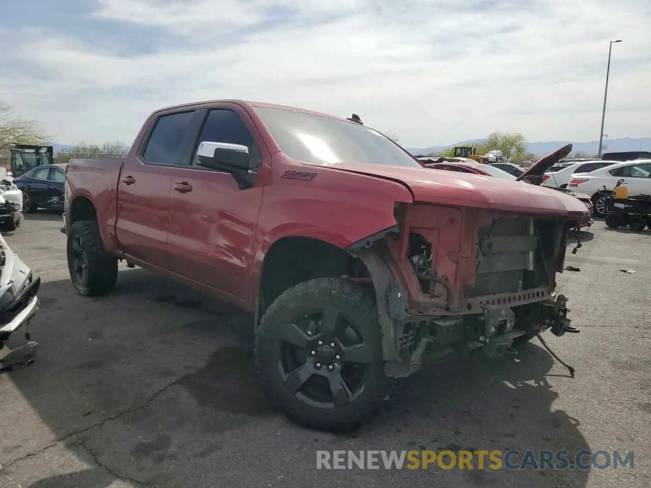 4 Photograph of a damaged car 3GCUYDED8KG122696 CHEVROLET ALL Models 2019