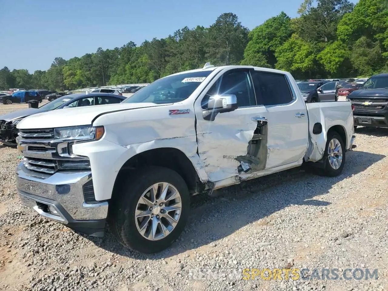 1 Photograph of a damaged car 3GCUYGED5KG125542 CHEVROLET ALL Models 2019