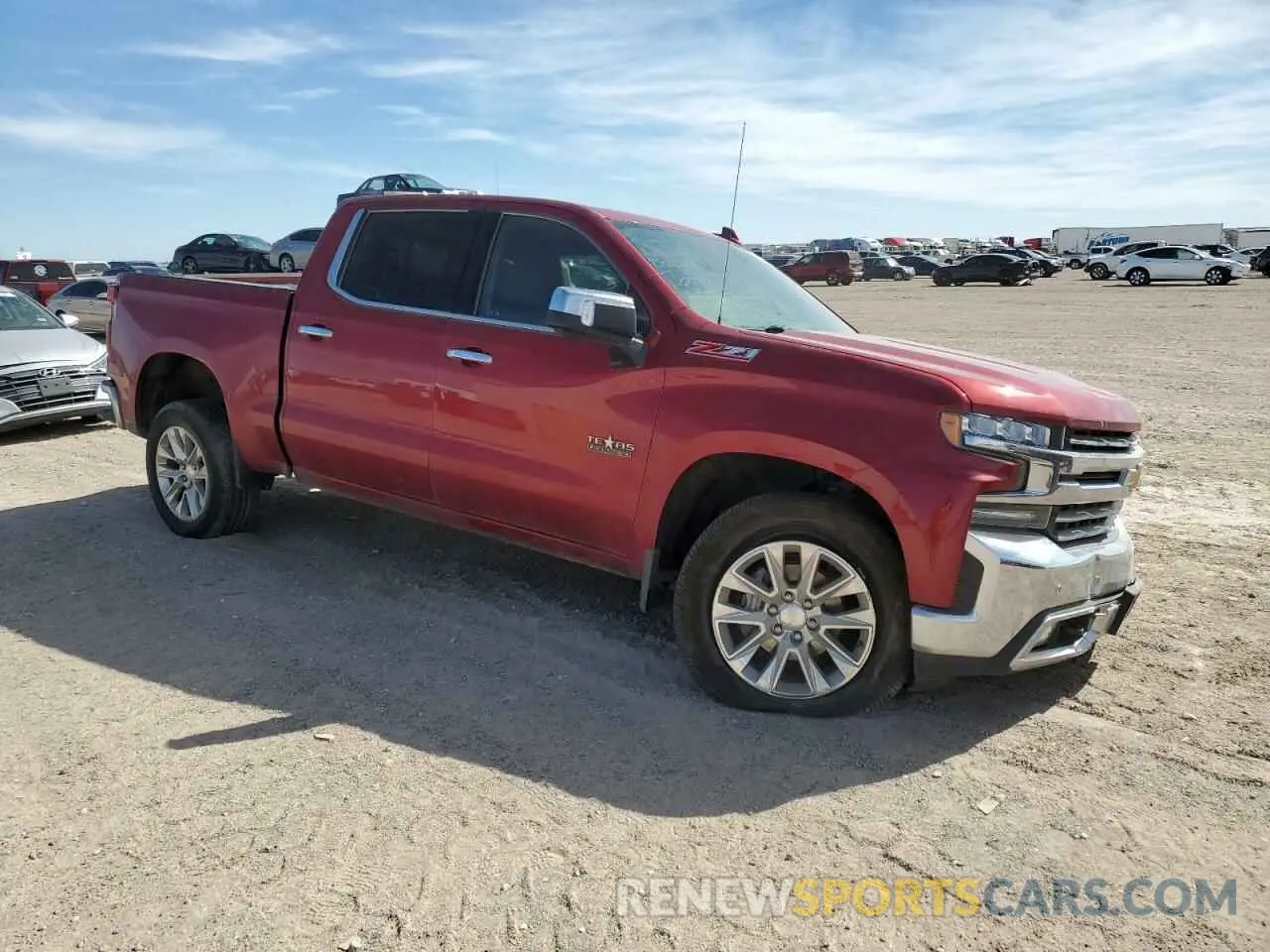 4 Photograph of a damaged car 3GCUYGED5KG132684 CHEVROLET ALL Models 2019