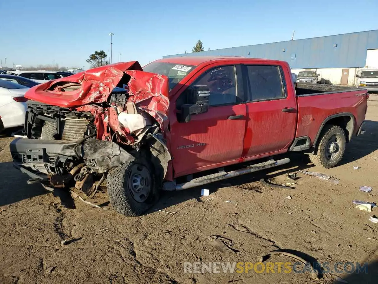1 Photograph of a damaged car 1GC4YLE75LF231852 CHEVROLET ALL Models 2020