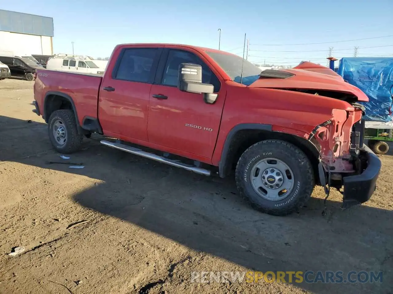 4 Photograph of a damaged car 1GC4YLE75LF231852 CHEVROLET ALL Models 2020