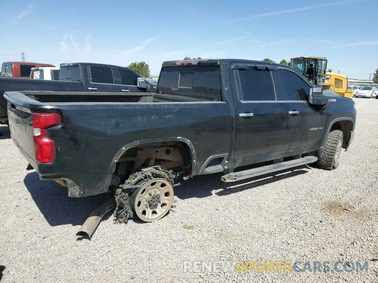 3 Photograph of a damaged car 1GC4YPEY9LF344977 CHEVROLET ALL Models 2020