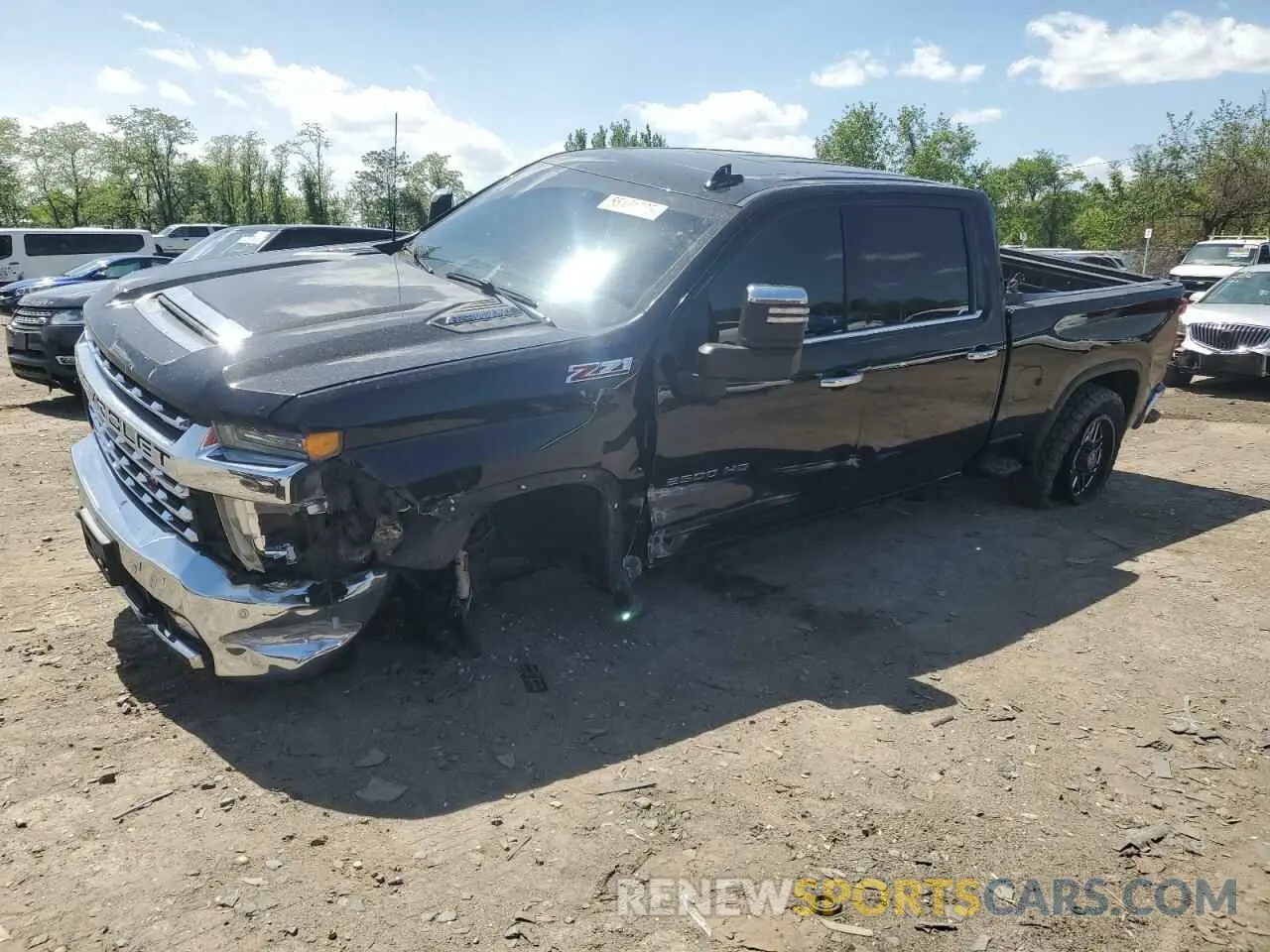 1 Photograph of a damaged car 1GC4YPEYXLF340307 CHEVROLET ALL Models 2020
