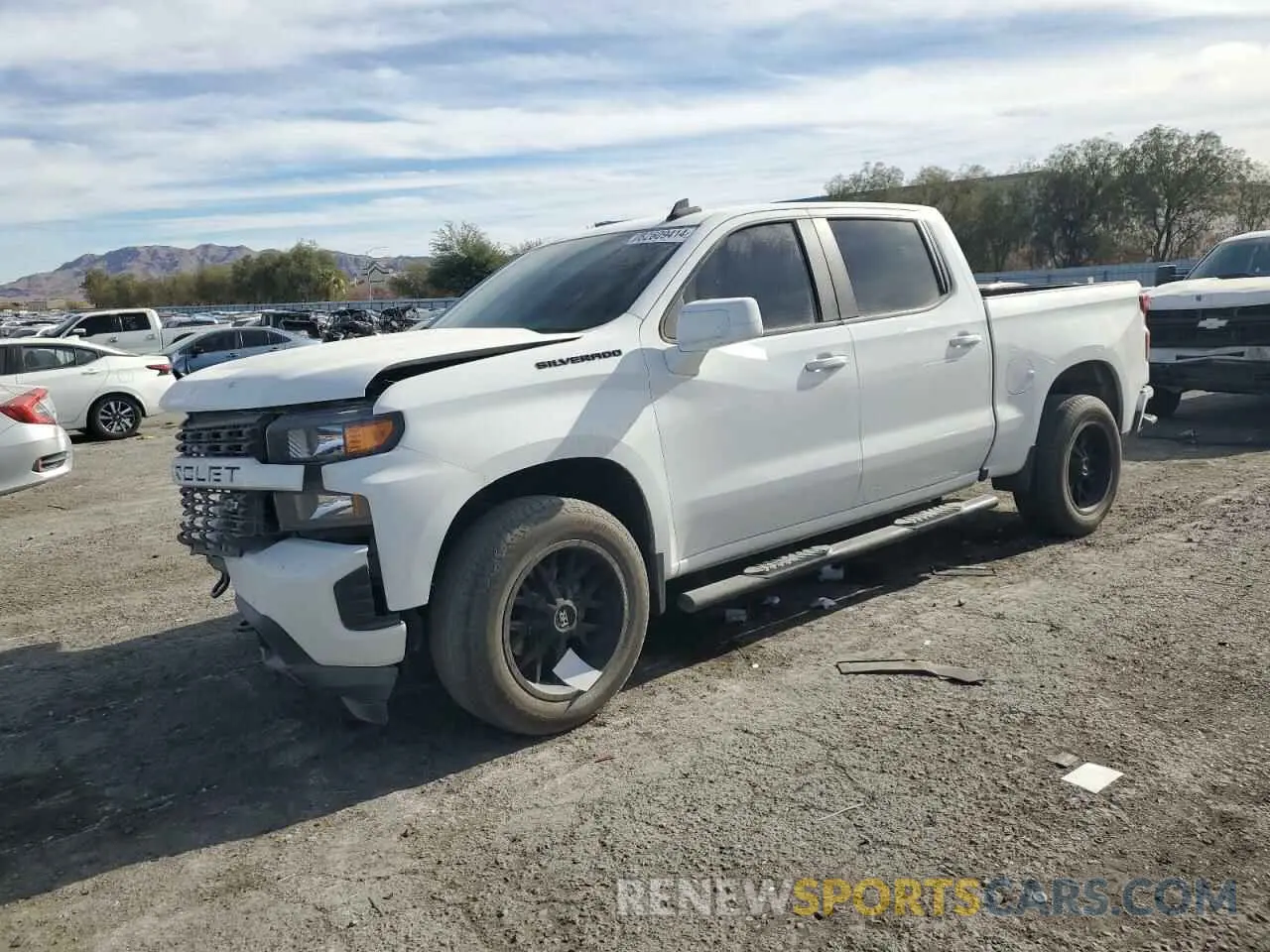 1 Photograph of a damaged car 1GCPWBEF2LZ144946 CHEVROLET ALL Models 2020