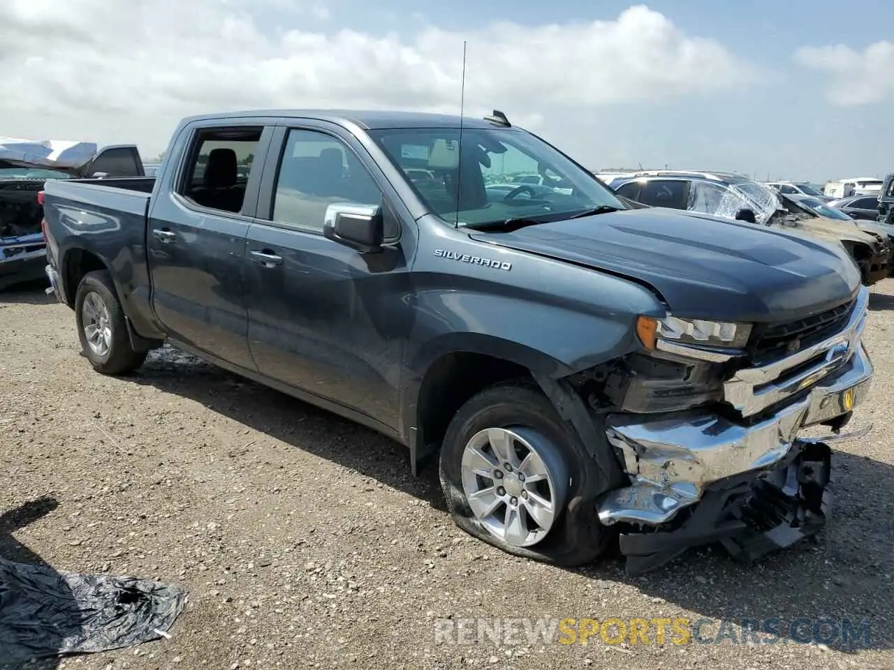 4 Photograph of a damaged car 1GCPWCED3LZ232425 CHEVROLET ALL Models 2020