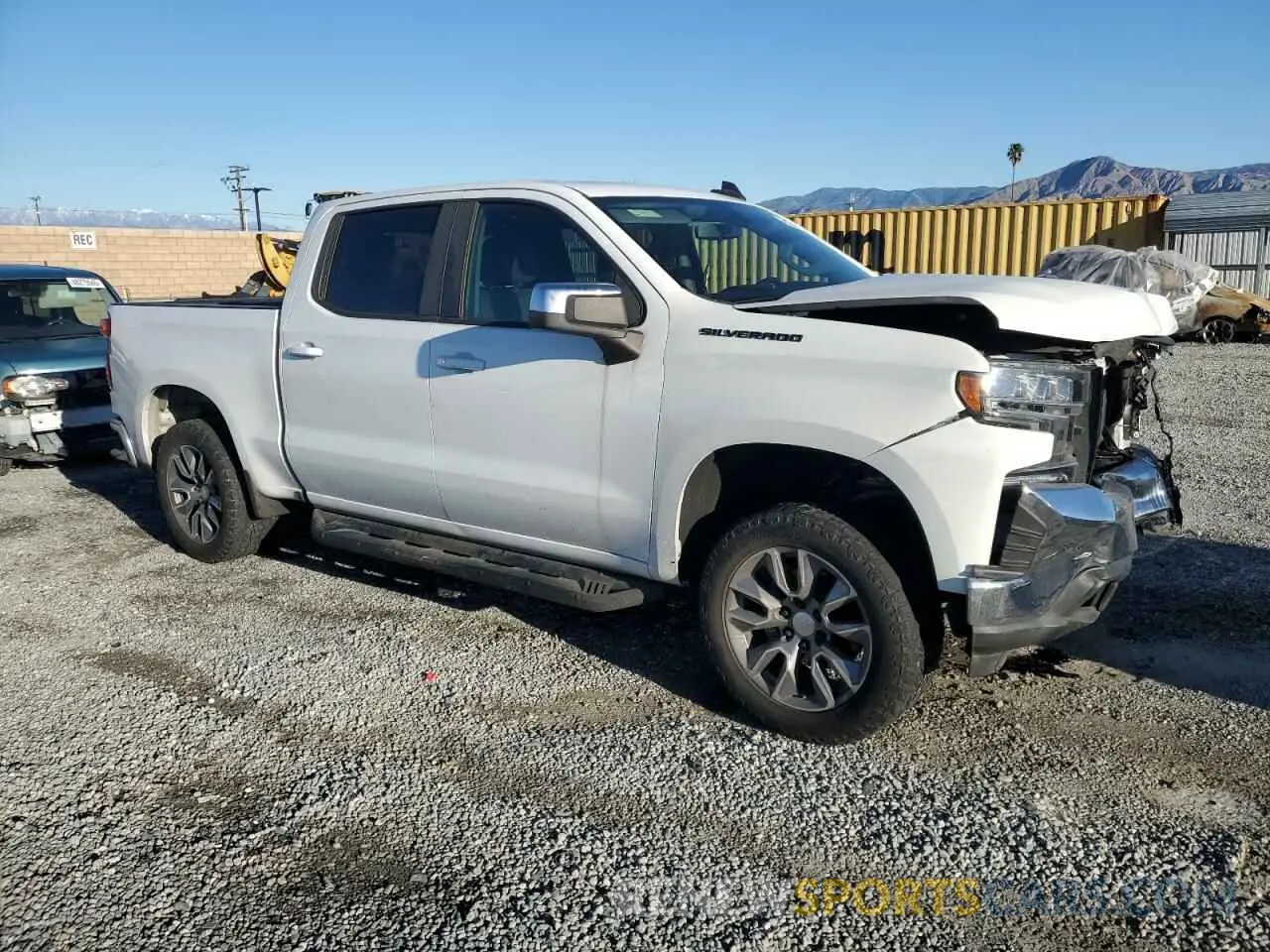 4 Photograph of a damaged car 1GCPWCEDXLZ151471 CHEVROLET ALL Models 2020