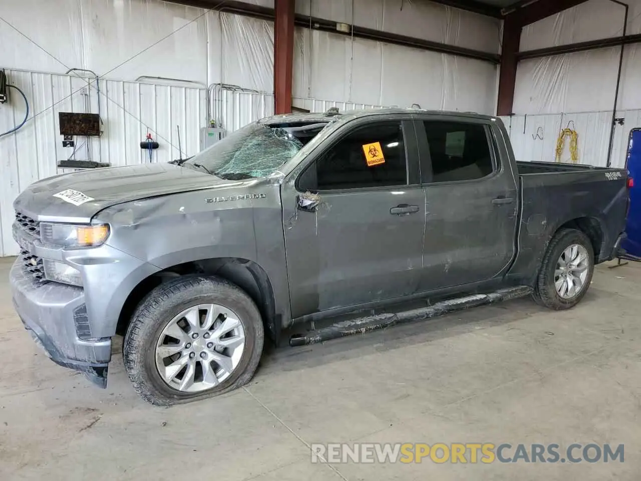 1 Photograph of a damaged car 1GCPYBEH9LZ274072 CHEVROLET ALL Models 2020
