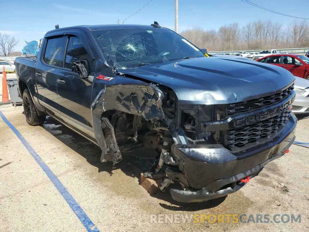 4 Photograph of a damaged car 1GCPYCEF0LZ147246 CHEVROLET ALL Models 2020