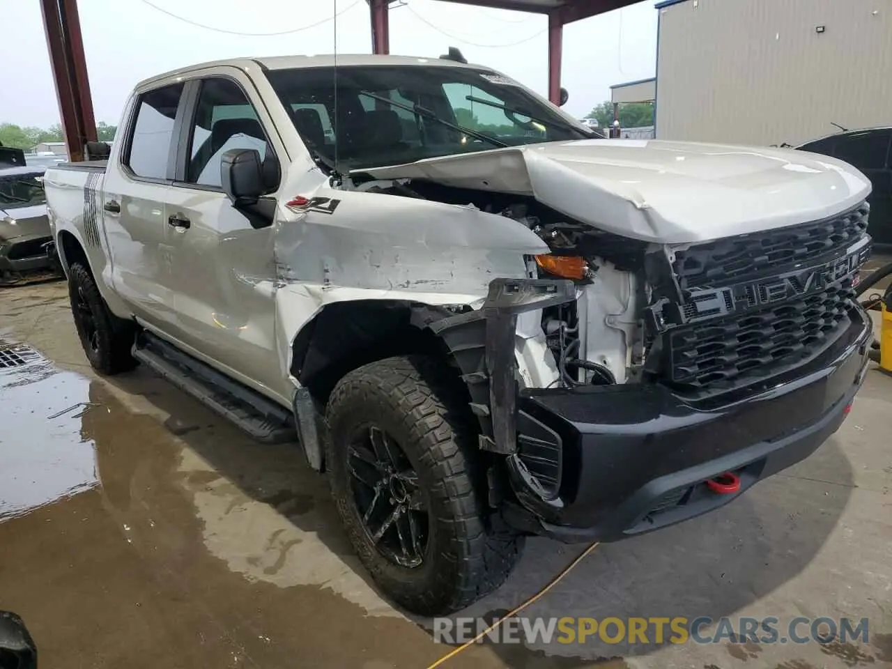 4 Photograph of a damaged car 1GCPYCEF1LZ327254 CHEVROLET ALL Models 2020