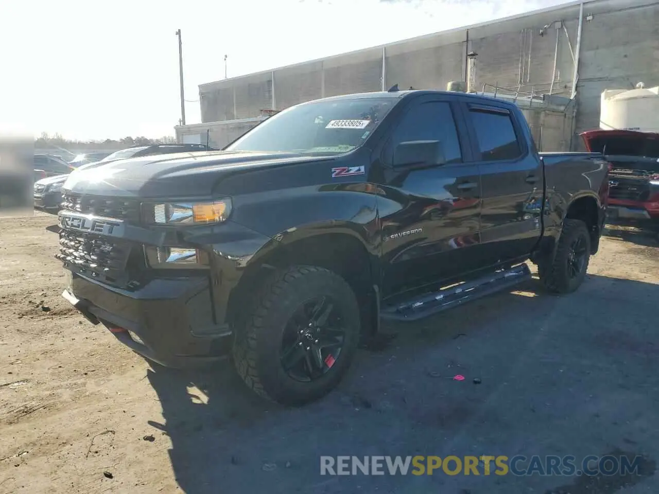 1 Photograph of a damaged car 1GCPYCEF5LZ104103 CHEVROLET ALL Models 2020