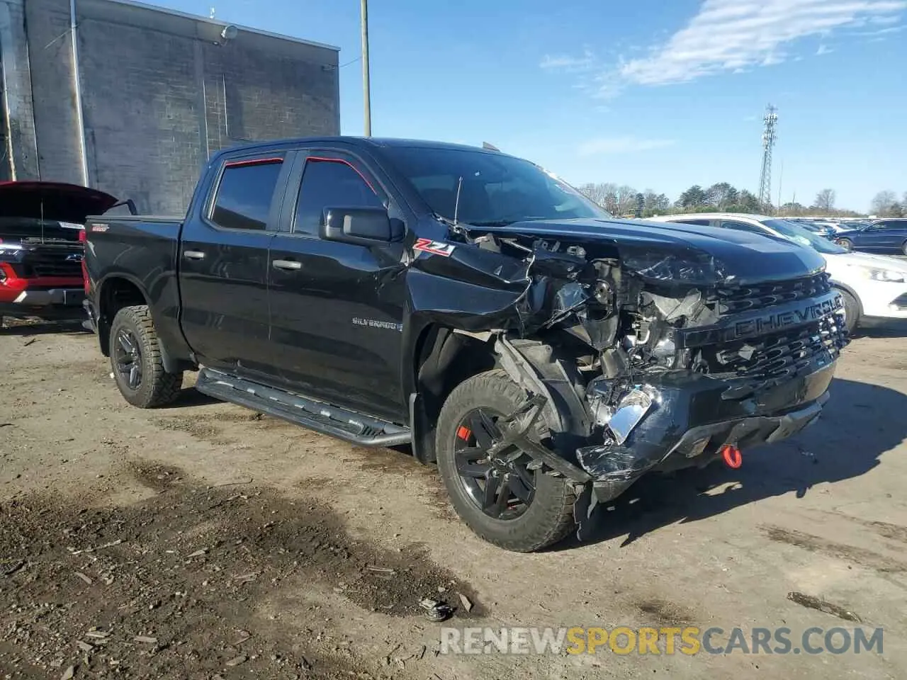 4 Photograph of a damaged car 1GCPYCEF5LZ104103 CHEVROLET ALL Models 2020