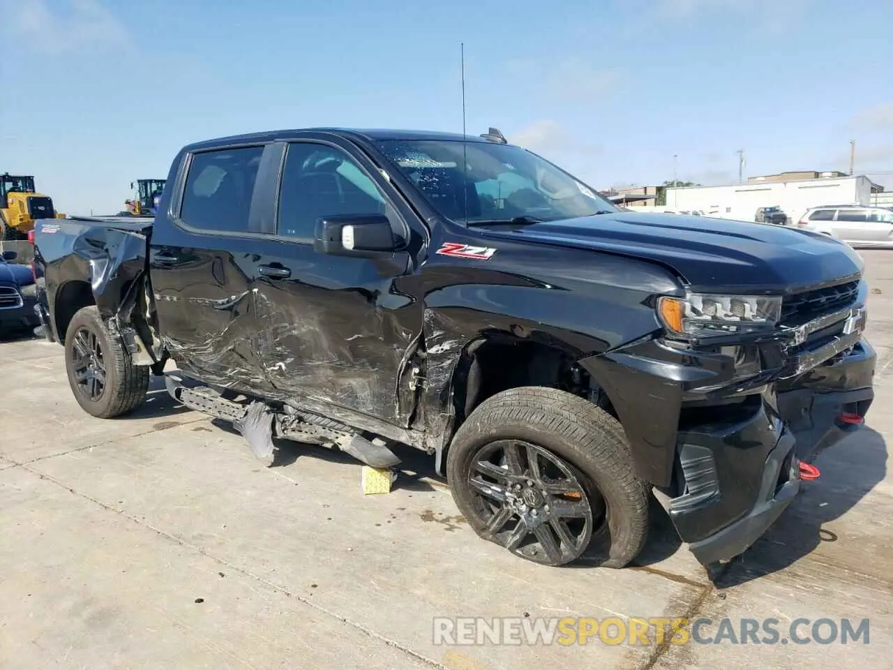 4 Photograph of a damaged car 1GCPYFEL1LZ324278 CHEVROLET ALL Models 2020