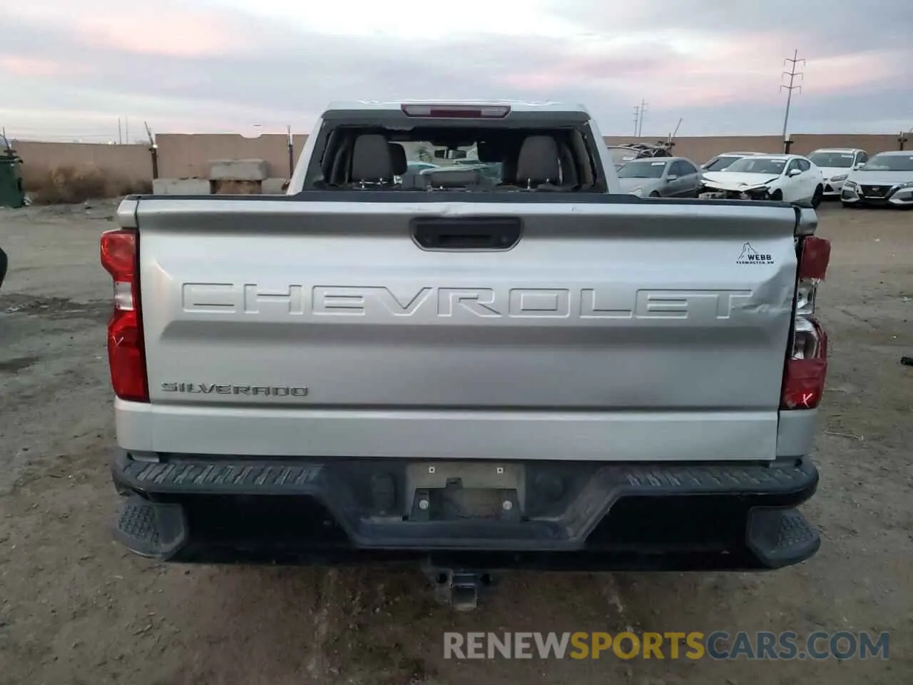 6 Photograph of a damaged car 1GCRWAEHXLZ207912 CHEVROLET ALL Models 2020