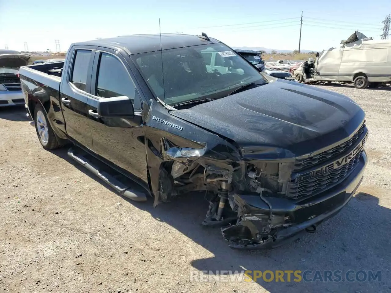 4 Photograph of a damaged car 1GCRWBEH8LZ233575 CHEVROLET ALL Models 2020