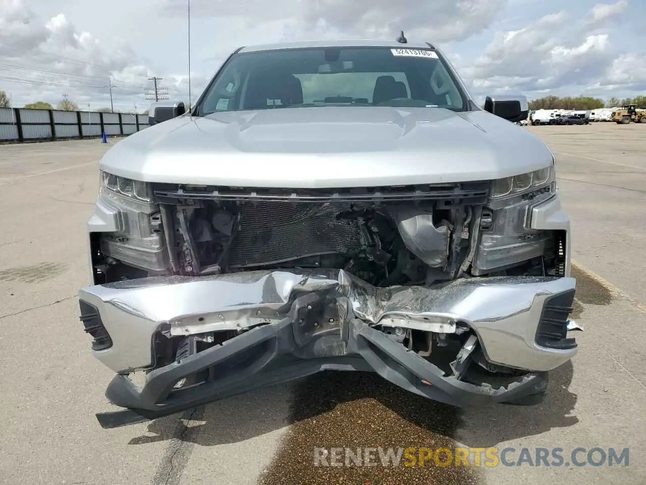 5 Photograph of a damaged car 1GCRWCED7LZ164591 CHEVROLET ALL Models 2020