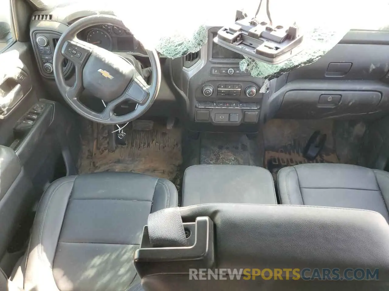 8 Photograph of a damaged car 1GCRYAEF2LZ353424 CHEVROLET ALL Models 2020