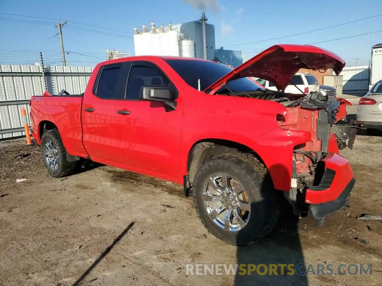 4 Photograph of a damaged car 1GCRYBEF9LZ254816 CHEVROLET ALL Models 2020