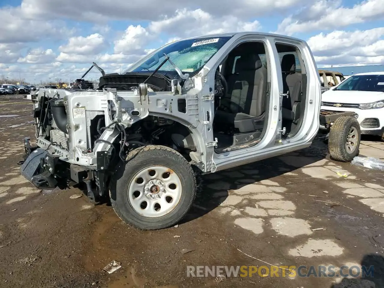 1 Photograph of a damaged car 1GCRYBEK3LZ220187 CHEVROLET ALL Models 2020