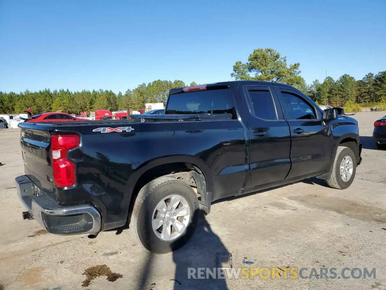 3 Photograph of a damaged car 1GCRYDED0LZ234142 CHEVROLET ALL Models 2020