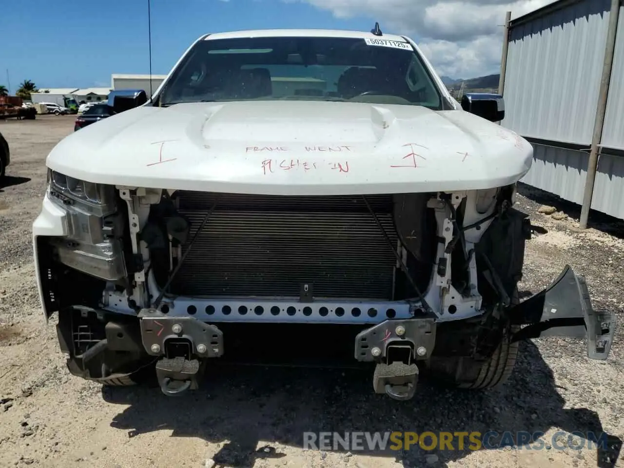 5 Photograph of a damaged car 1GCRYDED7LZ327868 CHEVROLET ALL Models 2020