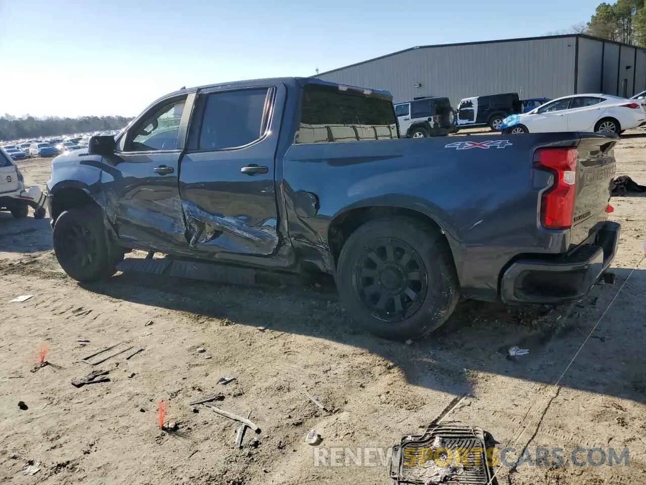 2 Photograph of a damaged car 1GCUYBEF0LZ206308 CHEVROLET ALL Models 2020