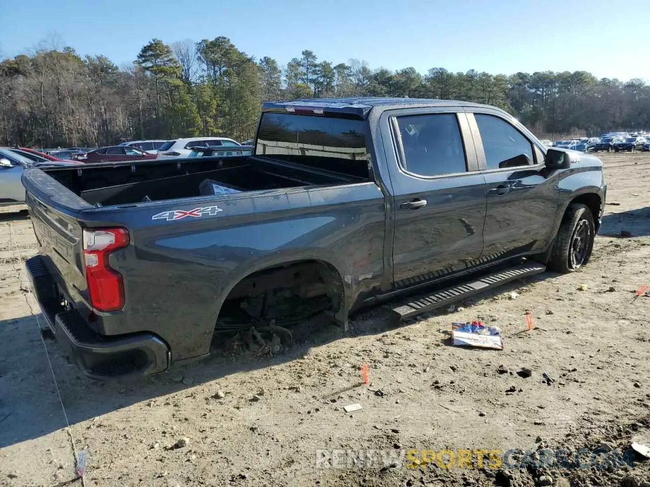 3 Photograph of a damaged car 1GCUYBEF0LZ206308 CHEVROLET ALL Models 2020
